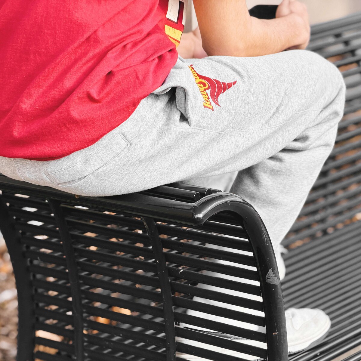 Nike® Iowa State Swirl Gray Fleece Joggers